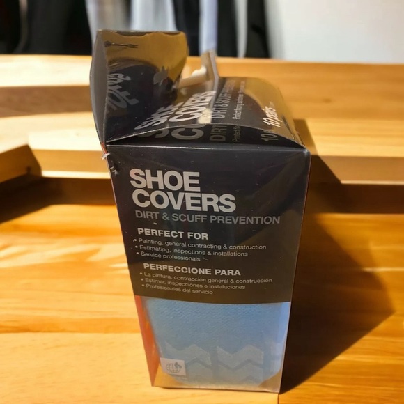 10 Pairs Surface Shields Skid Resistant Bottom Reusable Shoe Covers - Unisex - Picture 6 of 7